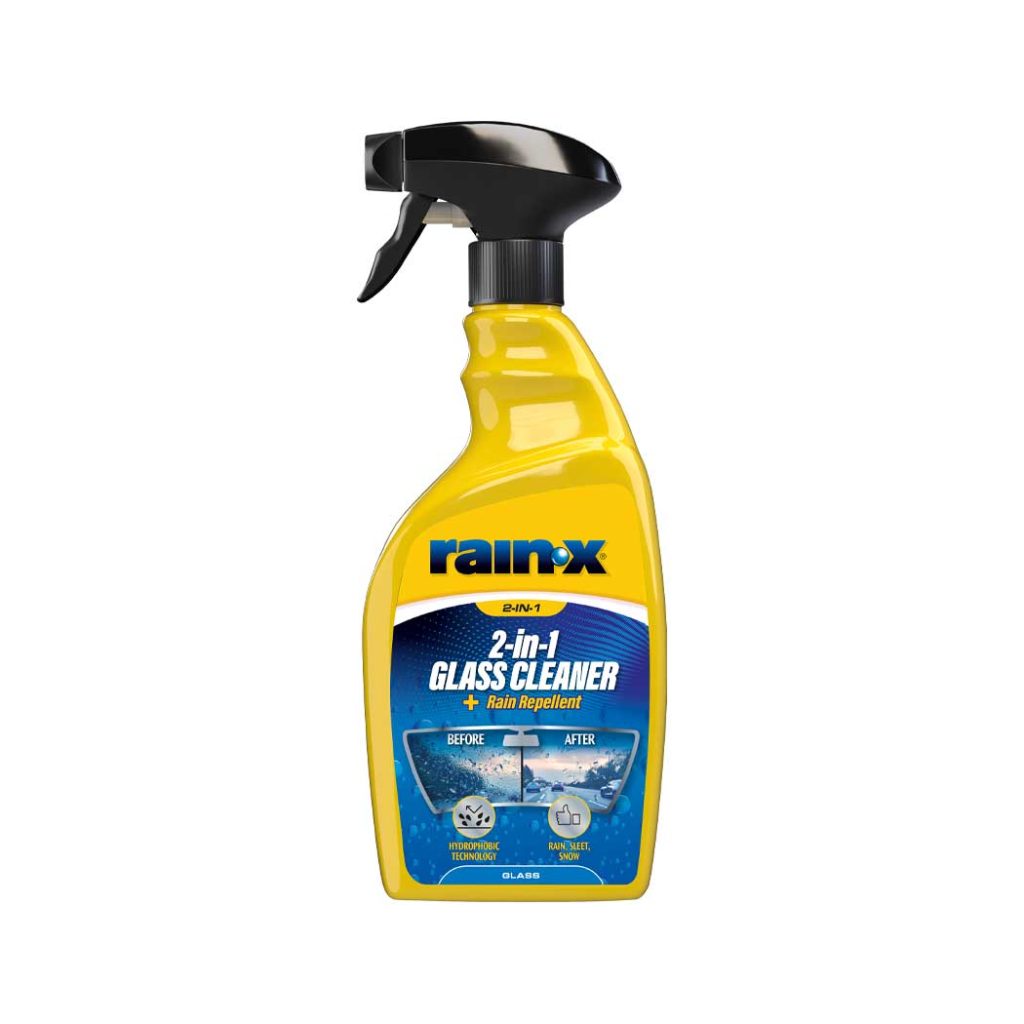 2 in 1 Glass Cleaner & Rain Repellent 500ml - new bottle rainx