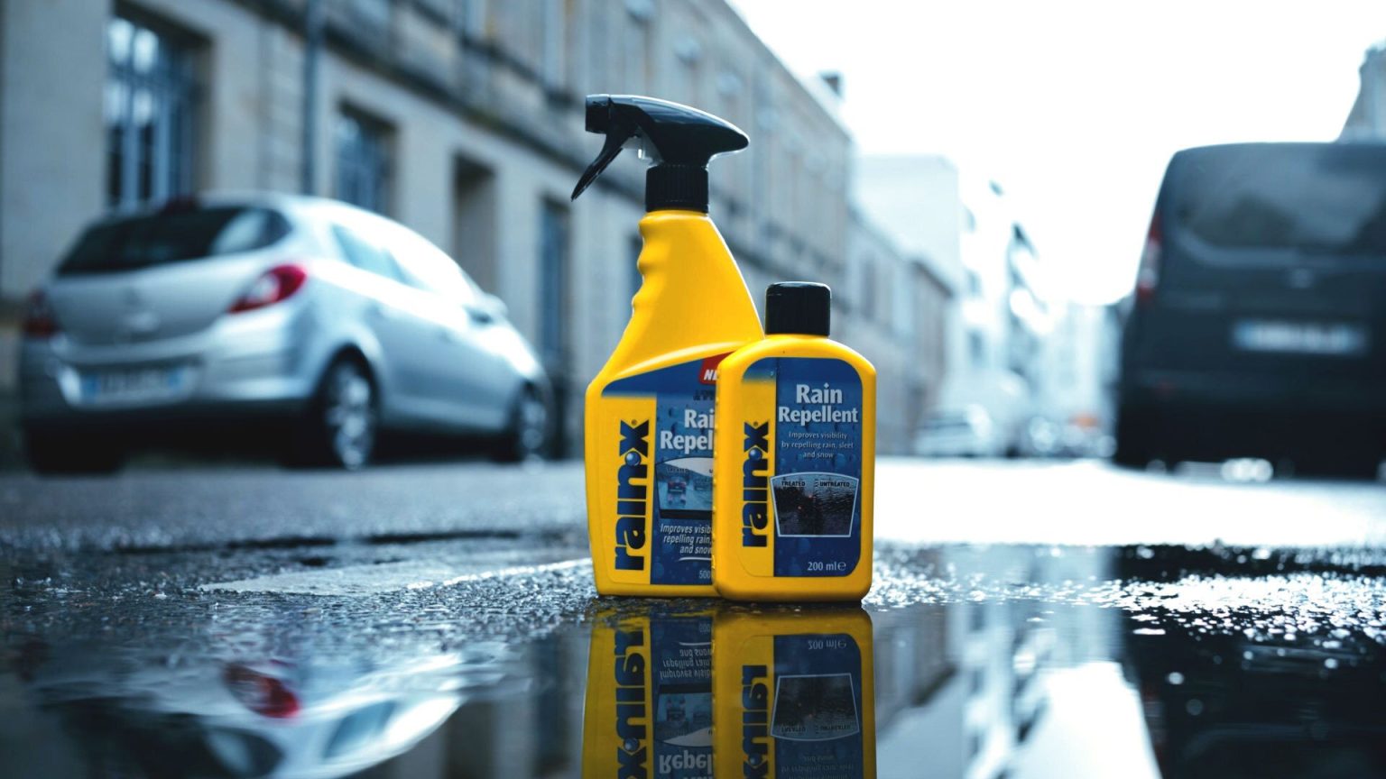 Enhance Your Visibility How to use RainX Rain Repellent RainX