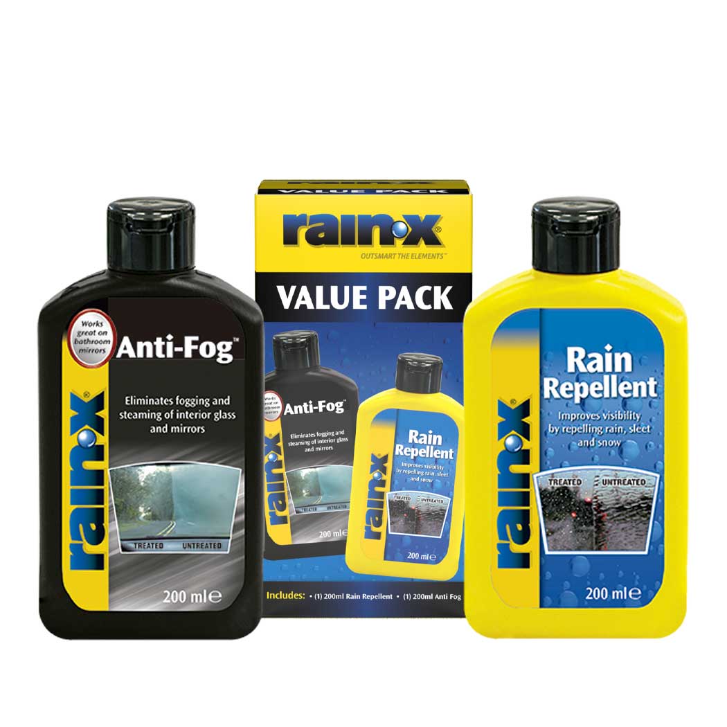 Value Pack AntiFog + Rain Repellent 200 ml RainX